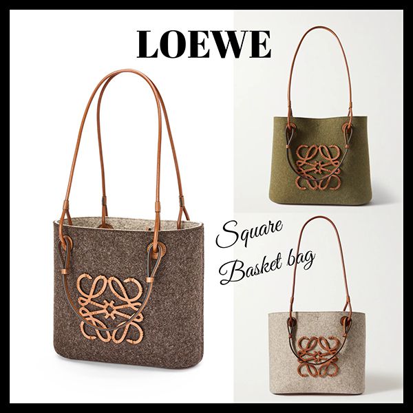 ロエベ☆Square Basket bag☆スクエアバスケットバッグ コピー 22033004